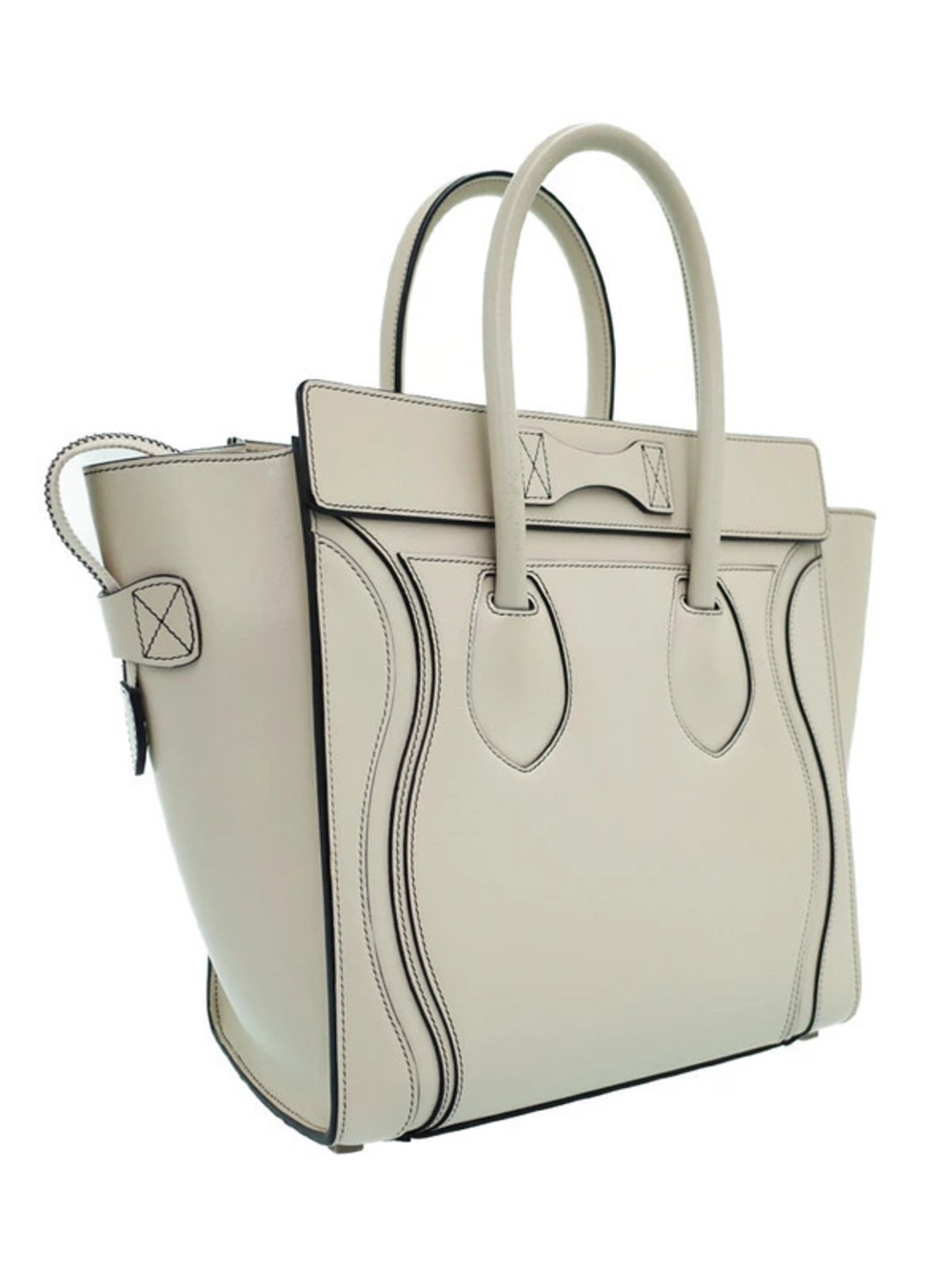 Celine Debossed Shopper Tote Bag